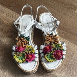 PONS QUINTANA PLATFORM SANDALS